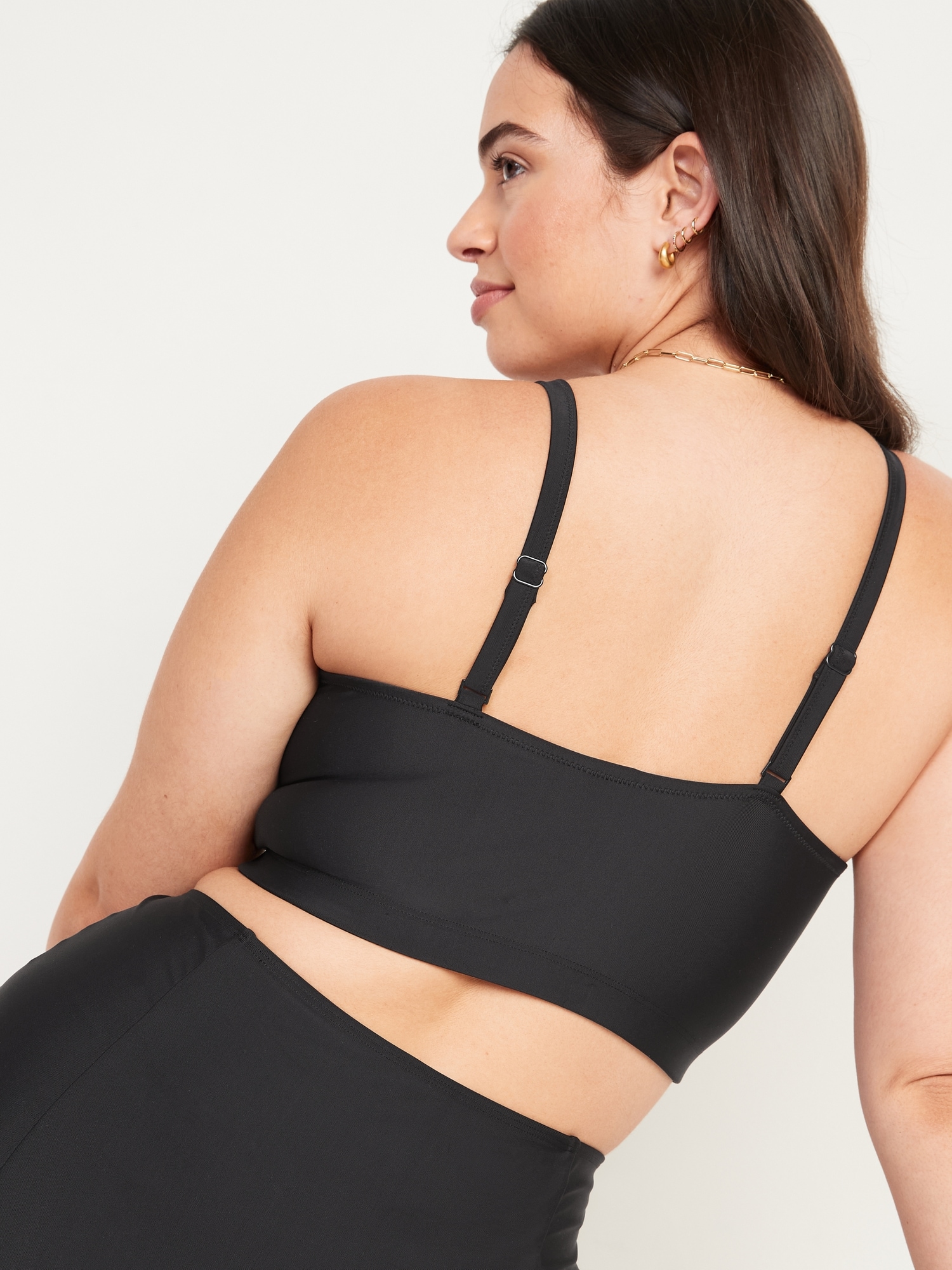 Underwire Longline Swim Top