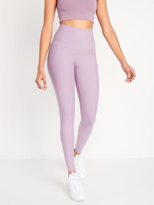 old navy mauve leggings