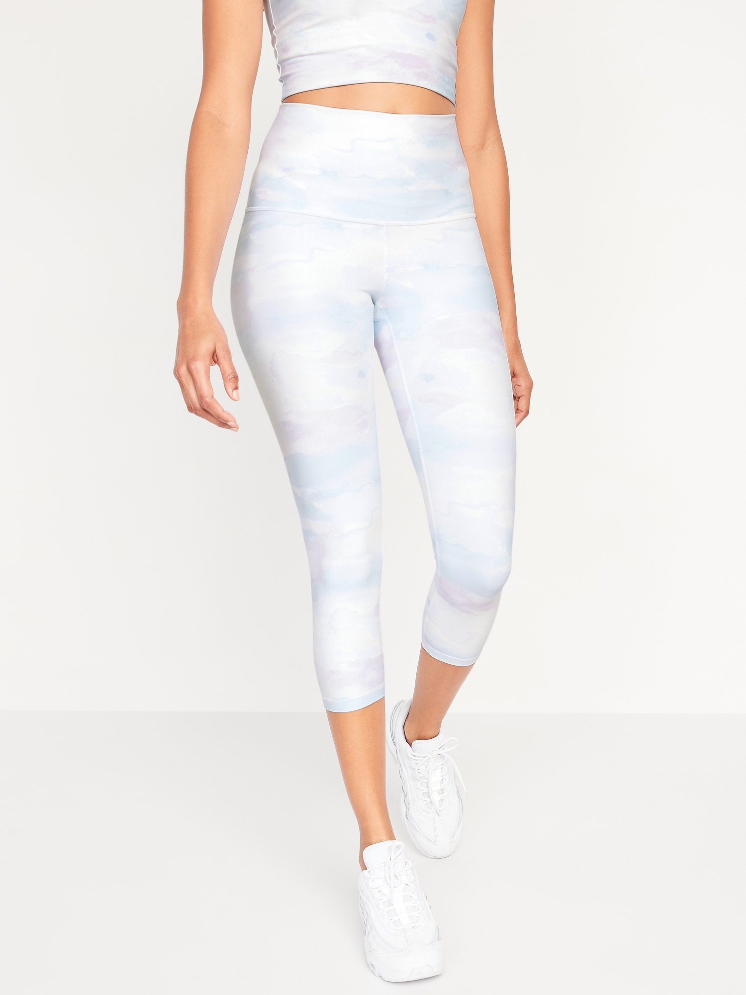 Extra High-Waisted PowerSoft Crop Leggings