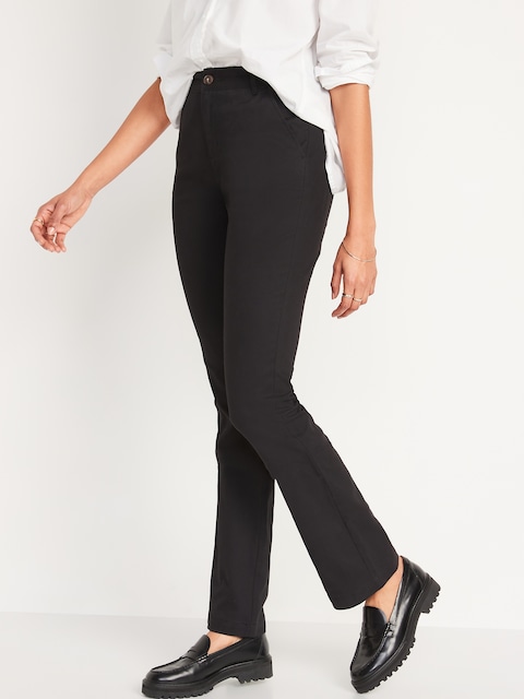 Pantalon Pixie évasé à taille haute