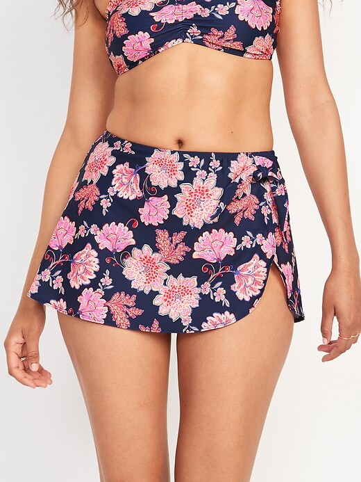 navy sarong skirt