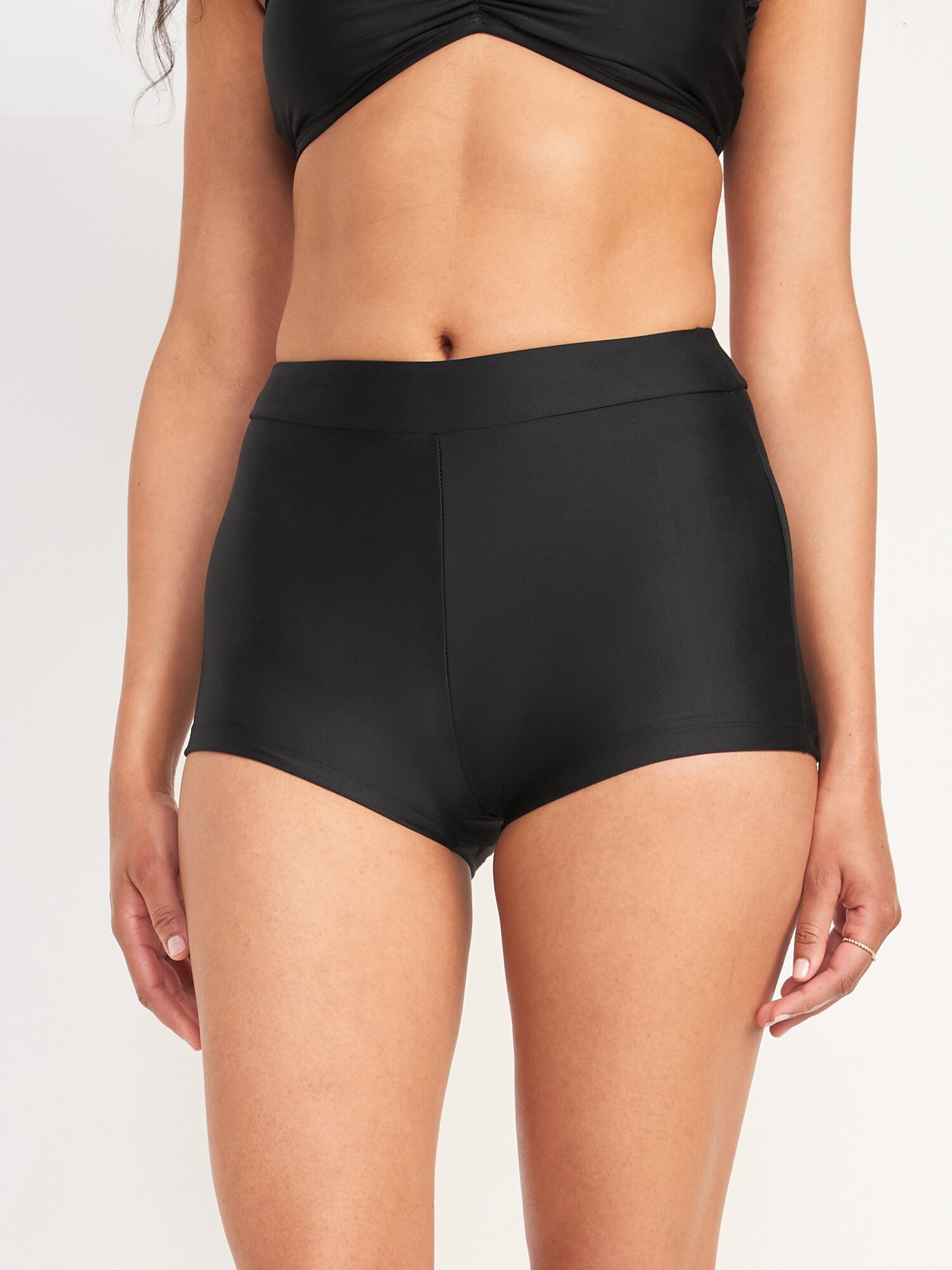 HighWaisted Boyshort Swim Bottoms for Women Old Navy