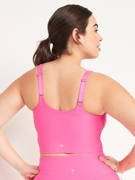 Image number 6 showing, Light Support PowerSoft Adjustable Longline Sports Bra for Women