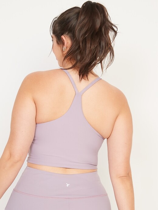 Image number 6 showing, Light Support PowerSoft Longline Sports Bra for Women