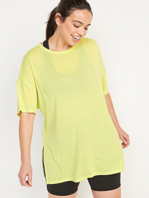 Image number 5 showing, Oversized UltraLite All-Day Performance T-Shirt for Women