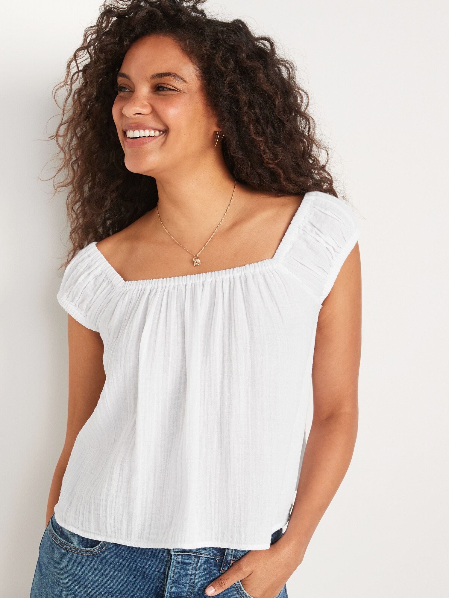 old navy blouse tops