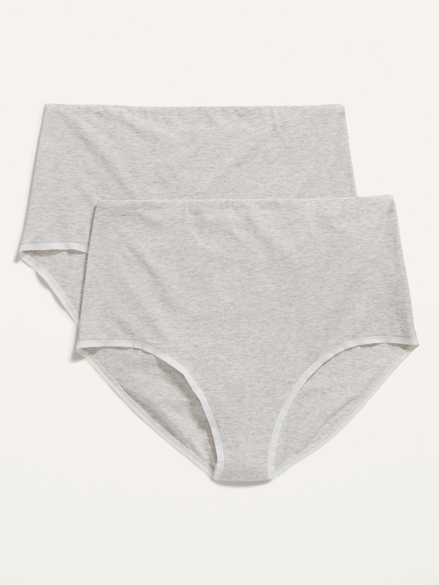 NBB Women's Adjustable Maternity high cut Cotton underwear Brief (Plum,  Small) 