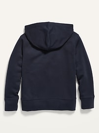 View large product image 3 of 3. Gender-Neutral Logo Zip Hoodie for Kids