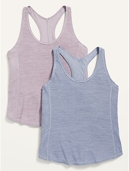 Breathe ON Cropped Tank Tops 2-Pack for Women