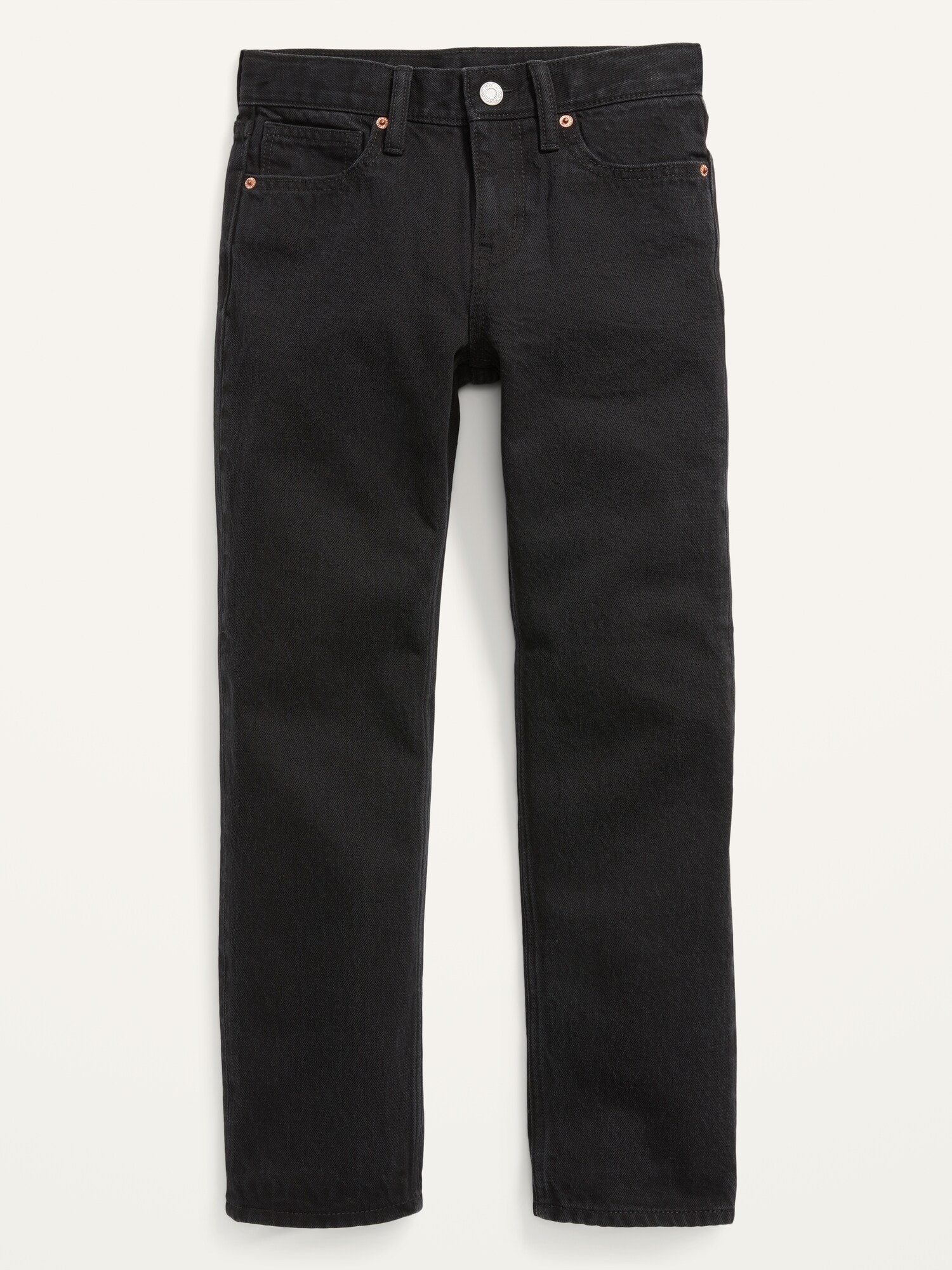 NonStretch BlackWash LooseFit Jeans For Boys Old Navy