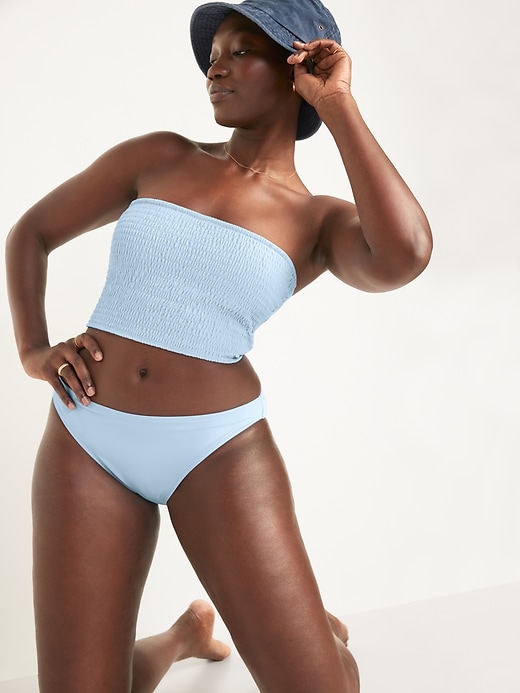 Image number 3 showing, Mid-Rise Bikini Swim Bottoms