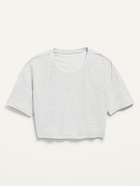 Breathe ON Cropped T-Shirt for Girls