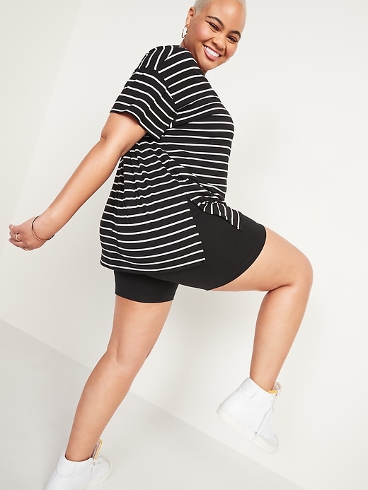 L'image numéro 6 présente Cuissard en jersey à taille haute, entrejambe de 15 cm
