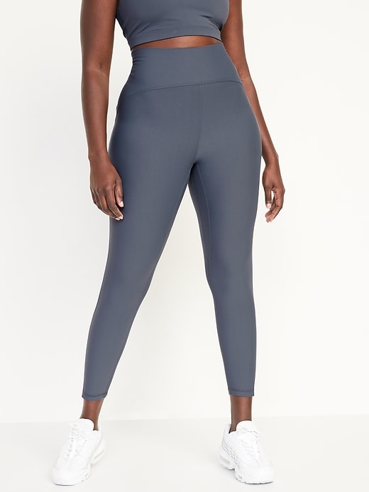 Image number 5 showing, NEW! Extra High-Waisted PowerLite Lycra® ADAPTIV 7/8-Length Leggings for Women