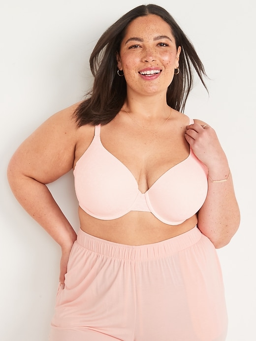 L'image numéro 7 présente Soutien-gorge à armature à couverture complète en dentelle pour Femme