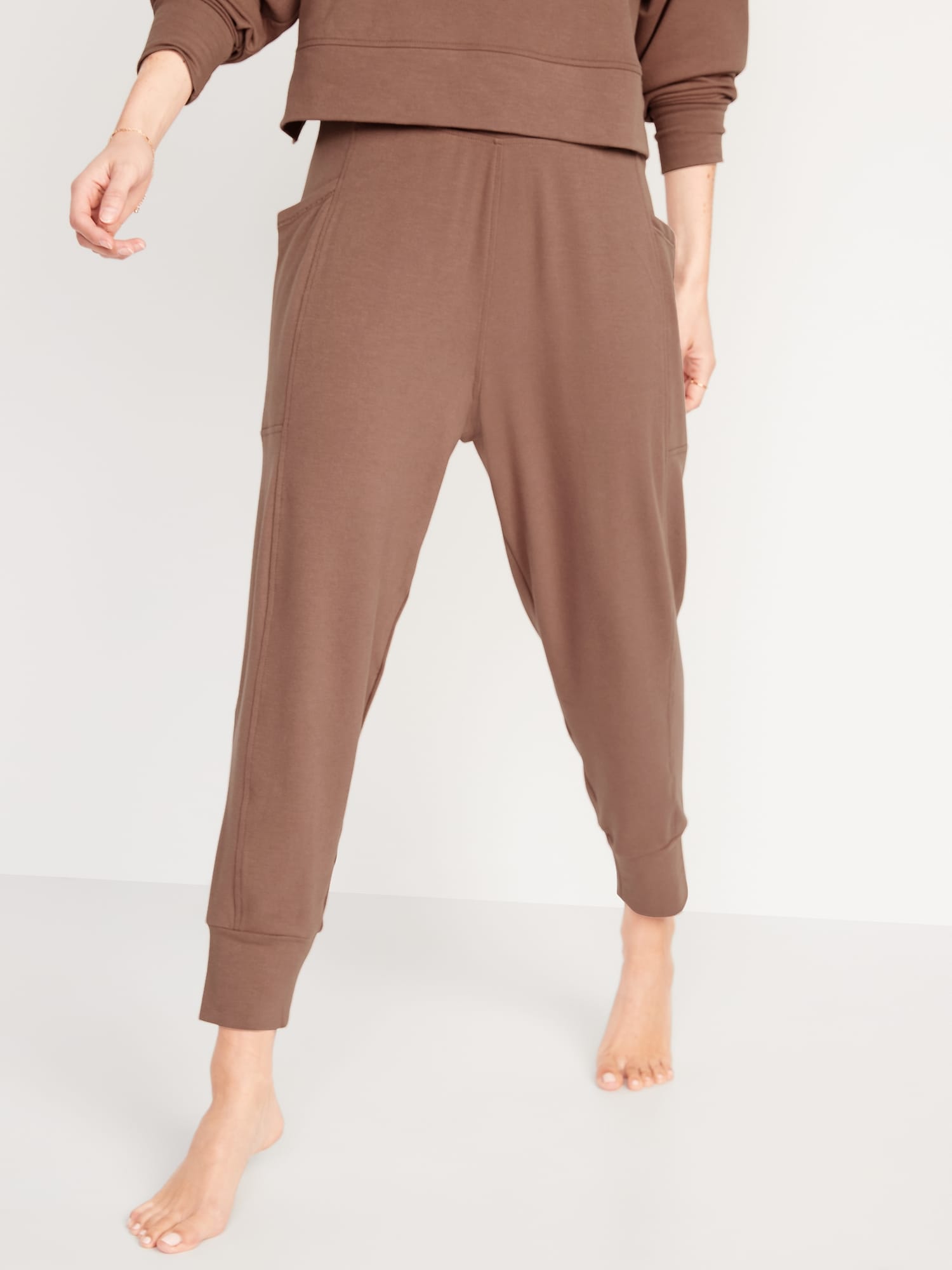 High-Waisted Live-In Jogger Sweatpants for Women