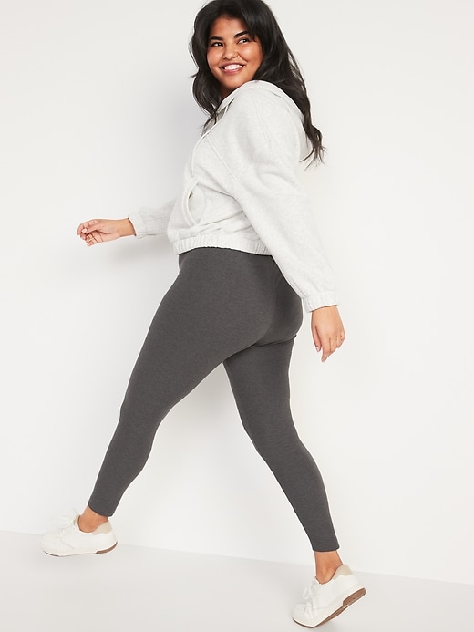 Image number 6 showing, High-Waisted Rib-Knit Leggings For Women