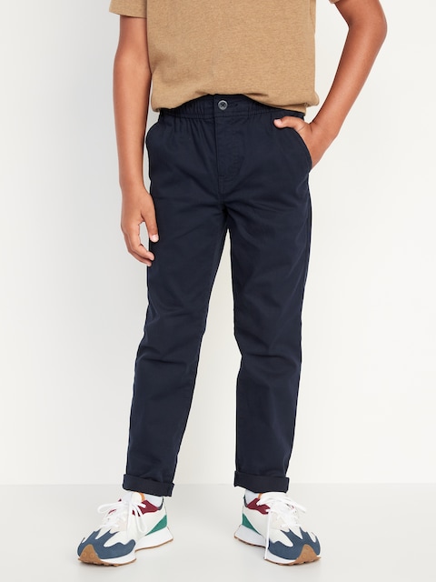 Pantalon chino authentique effilé à extensibilité intégrée pour Garçon