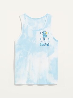 Coca-Cola® Tie-Dyed Gender-Neutral Tank Top for Adults