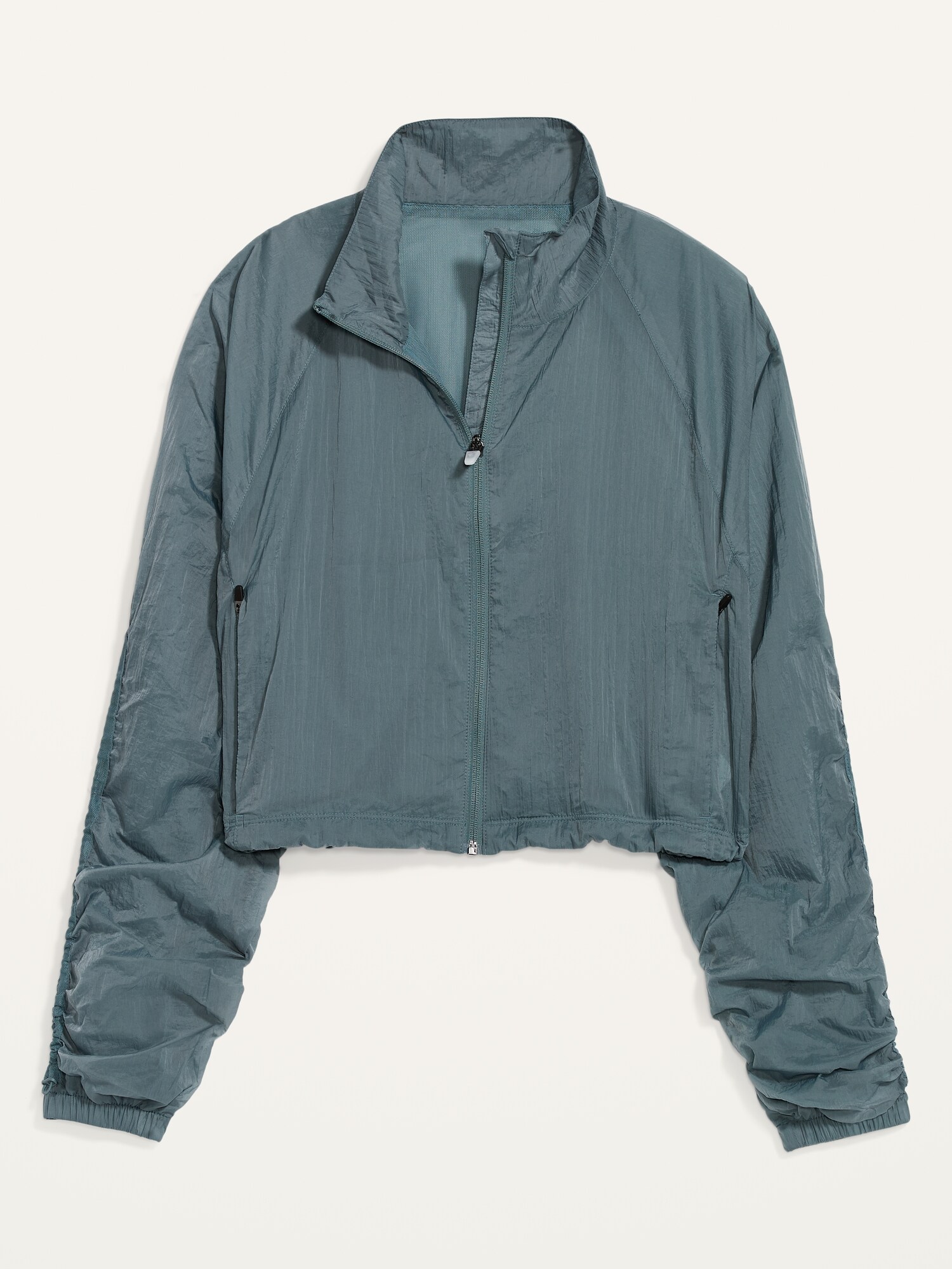 lightweight cropped jacket