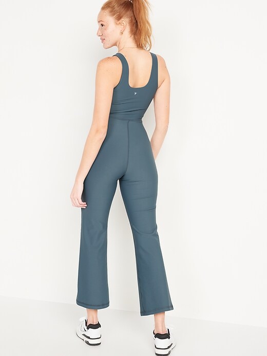 Image number 2 showing, Sleeveless PowerSoft Flared Jumpsuit for Women