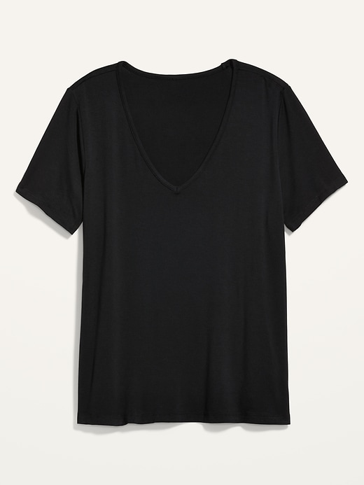 Image number 4 showing, Luxe V-Neck T-Shirt