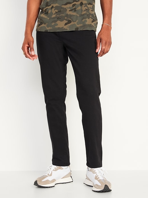 Image number 1 showing, Wow Athletic Taper Non-Stretch Five-Pocket Pants