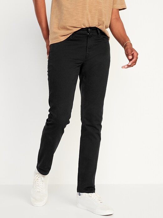 Wow Slim Non-Stretch Five-Pocket Pants for Men