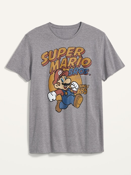 Voir une image plus grande du produit 1 de 2. T-shirt à imprimé « Since ’85 » Super Mario Bros.&#153 unisexe pour Adulte