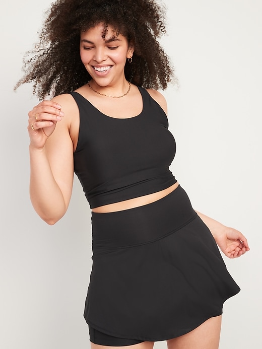 Image number 3 showing, Extra High-Waisted PowerSoft Pleated Skort for Women