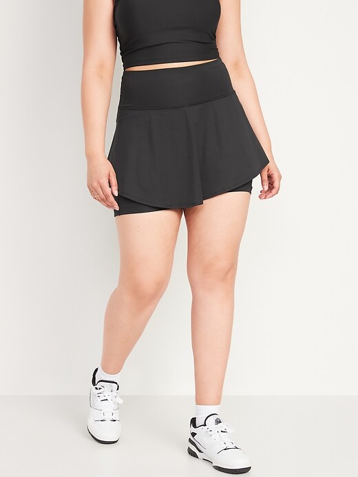 Image number 8 showing, Extra High-Waisted PowerSoft Pleated Skort for Women
