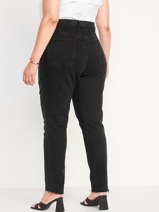 Image number 7 showing, High-Waisted OG Straight Cut-Off Ankle Jeans