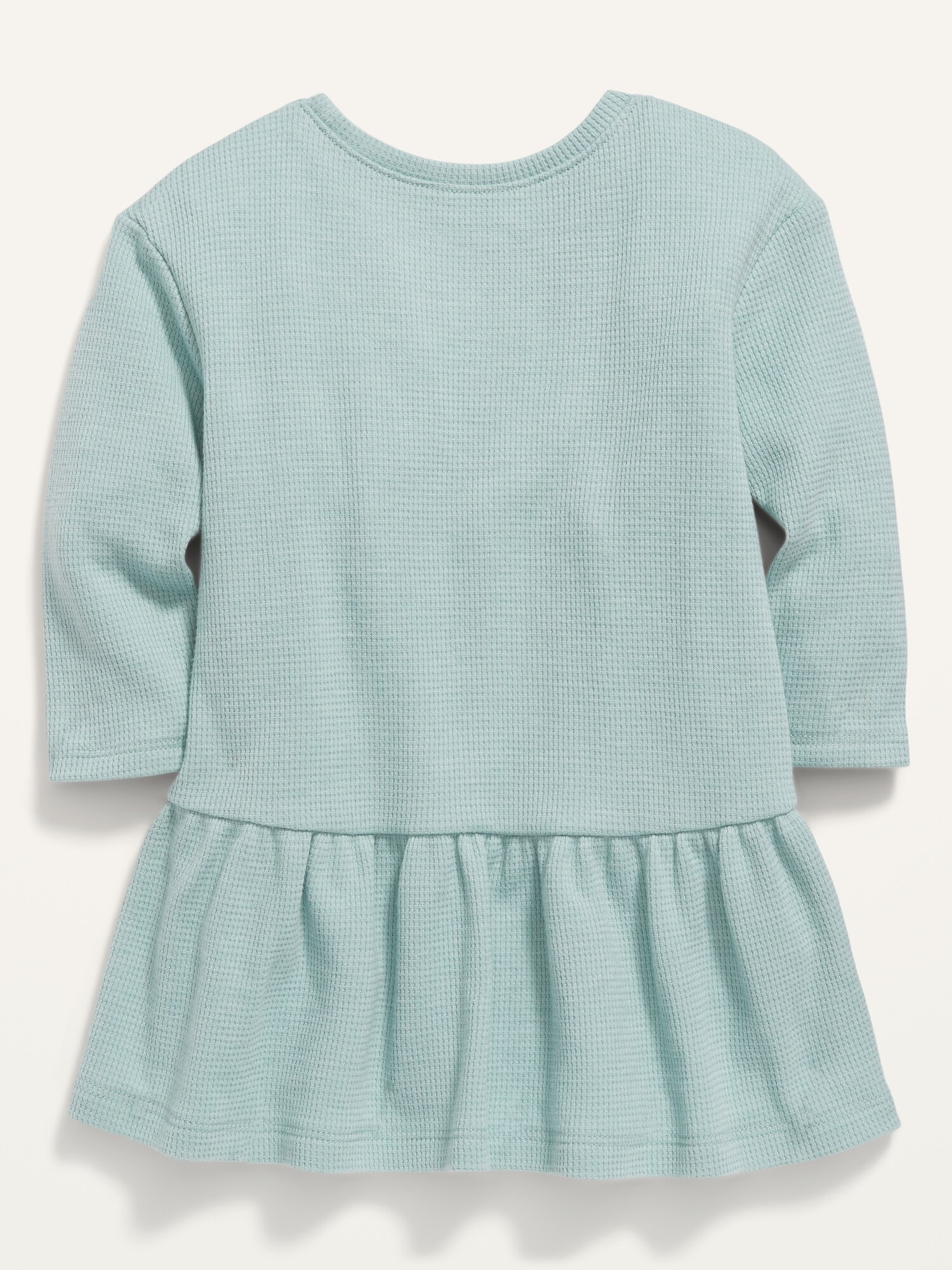 Solid Thermal LongSleeve DropWaist Dress for Baby Old Navy