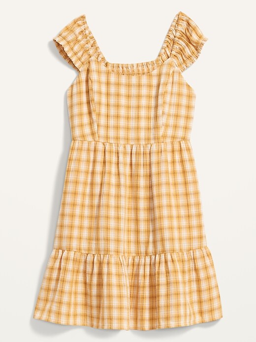 Image number 4 showing, Fit & Flare Plaid Mini Dress