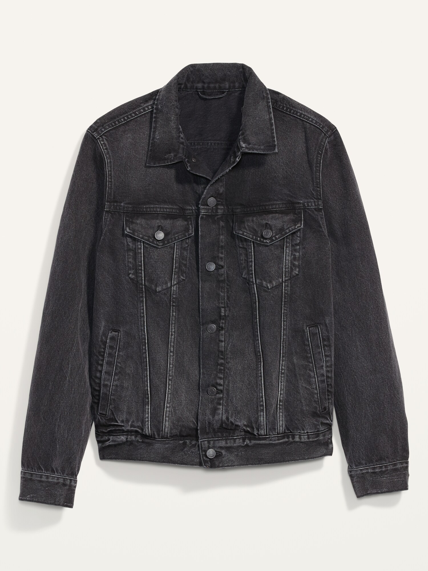 OLD NAVY ブラックジャケット Black Non-Stretch Jean Jacket | Old Navy