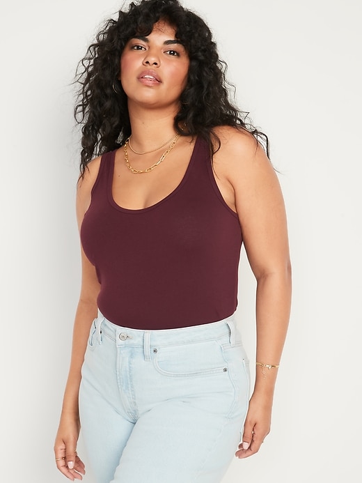 First Layer Fitted V-Neck Cami Top for Women