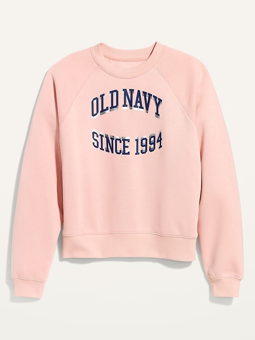 Vintage Cropped Logo Graphic Sweatshirt for Women | Old Navy