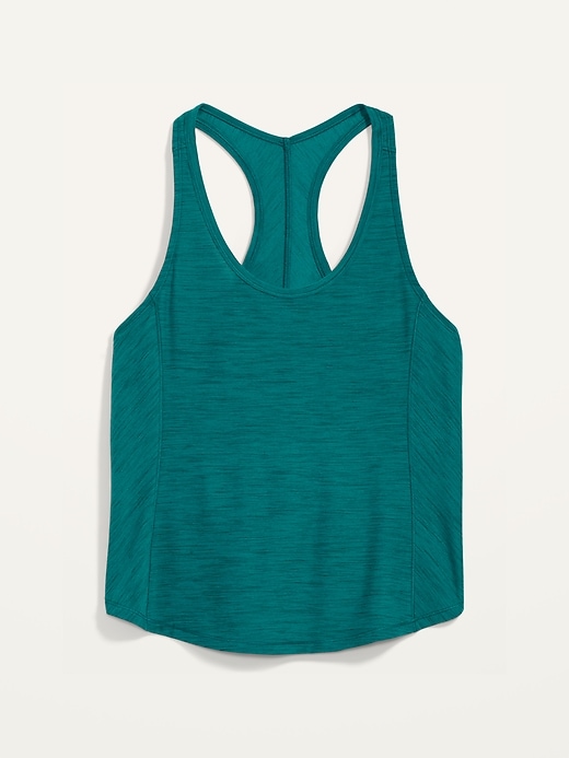 Image number 4 showing, Racerback Crop Performance Tank Top