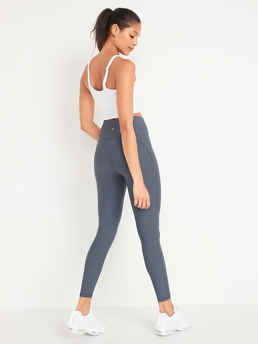 Image number 2 showing, NEW! Extra High-Waisted PowerLite Lycra® ADAPTIV 7/8-Length Leggings for Women