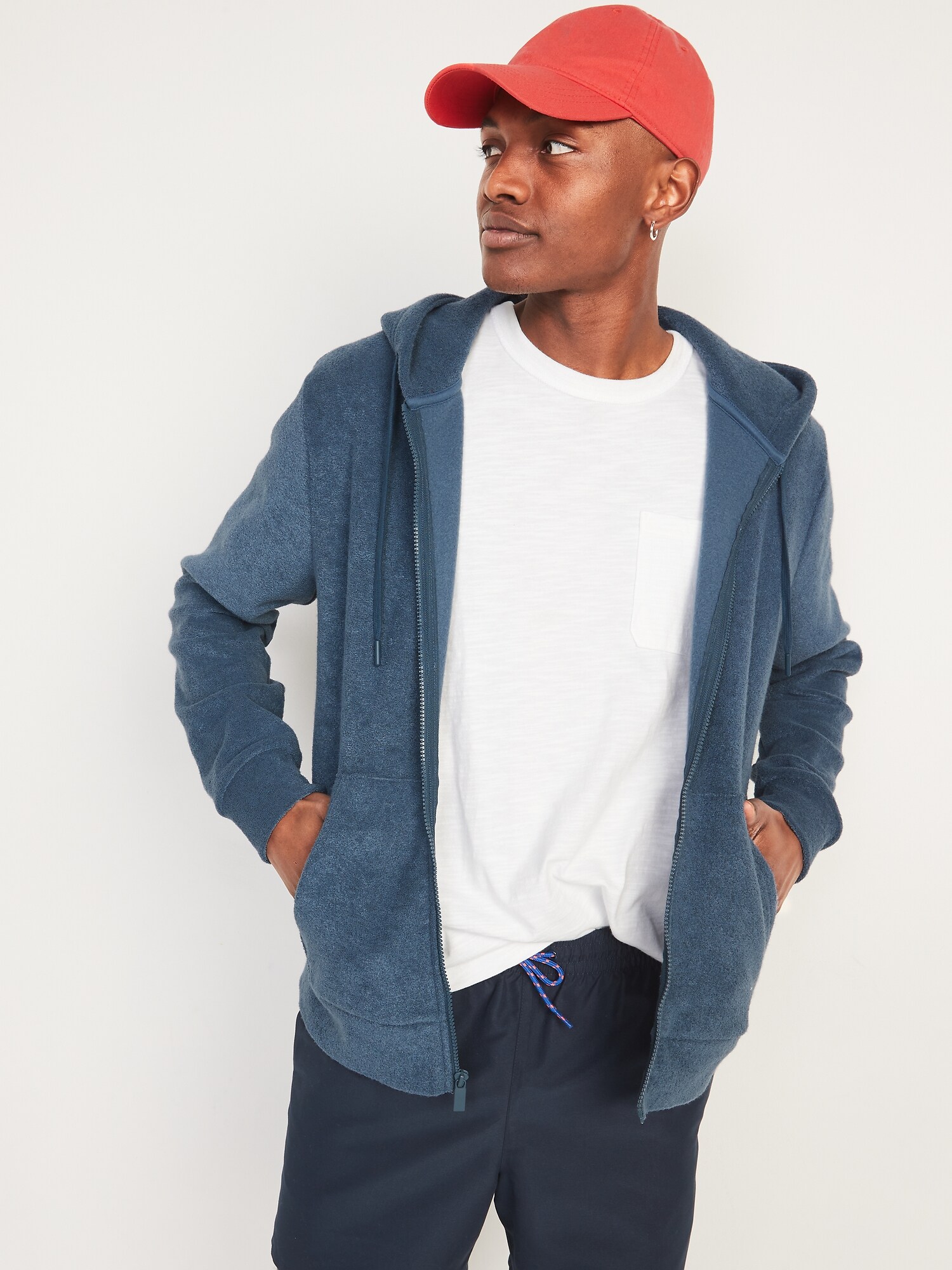 old navy full zip fleece