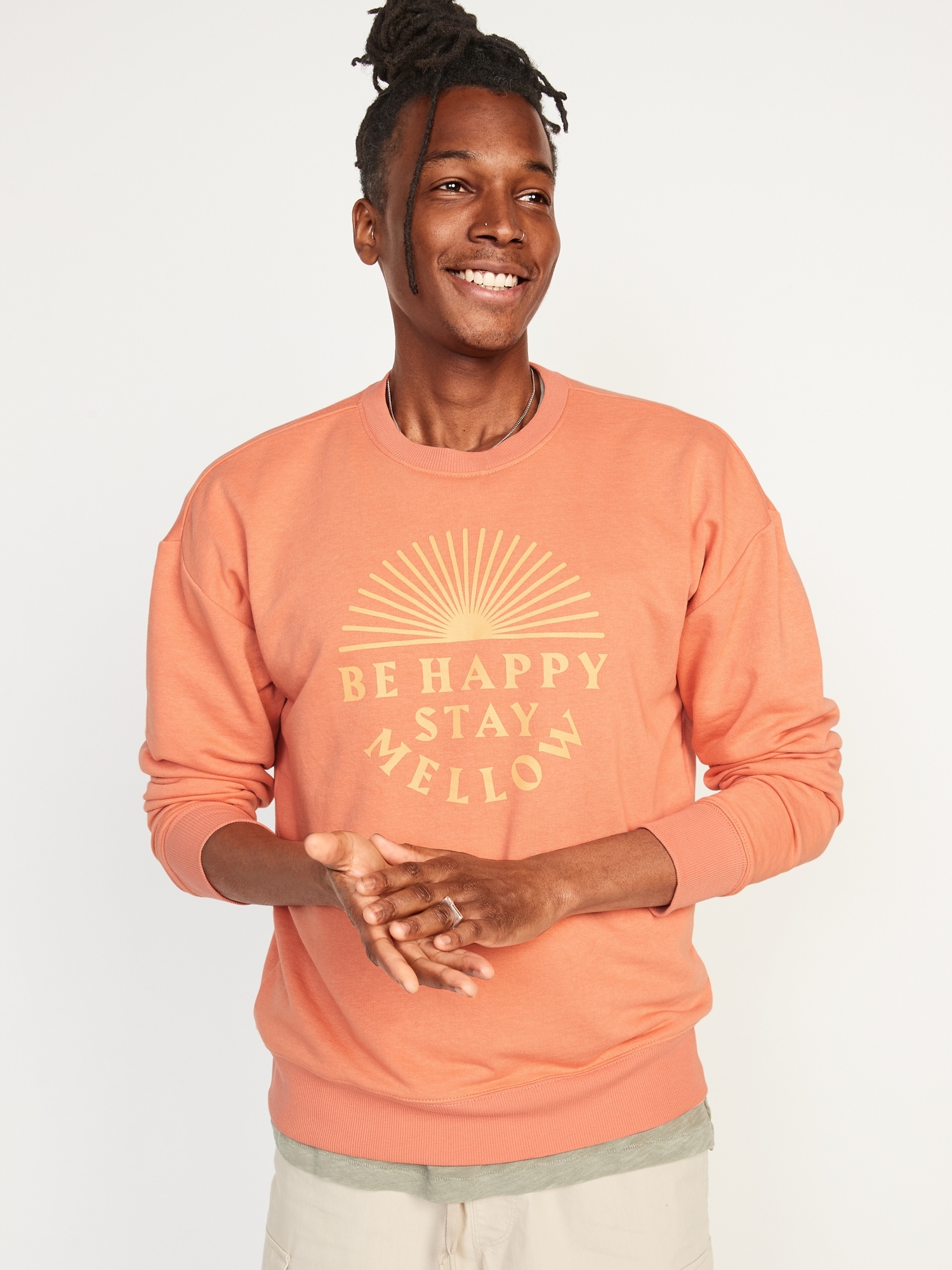 happy sweatshirt old navy