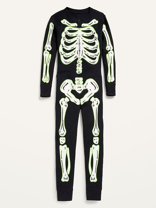 Old Navy Gender-Neutral Matching Snug-Fit Halloween One-Piece Pajamas for Kids. 1