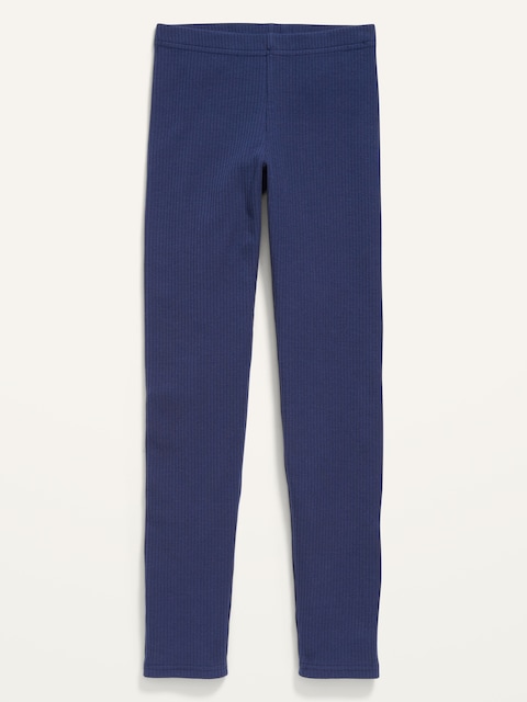 Legging en tricot côtelé pleine longueur à Robustesse intégrée pour Fille