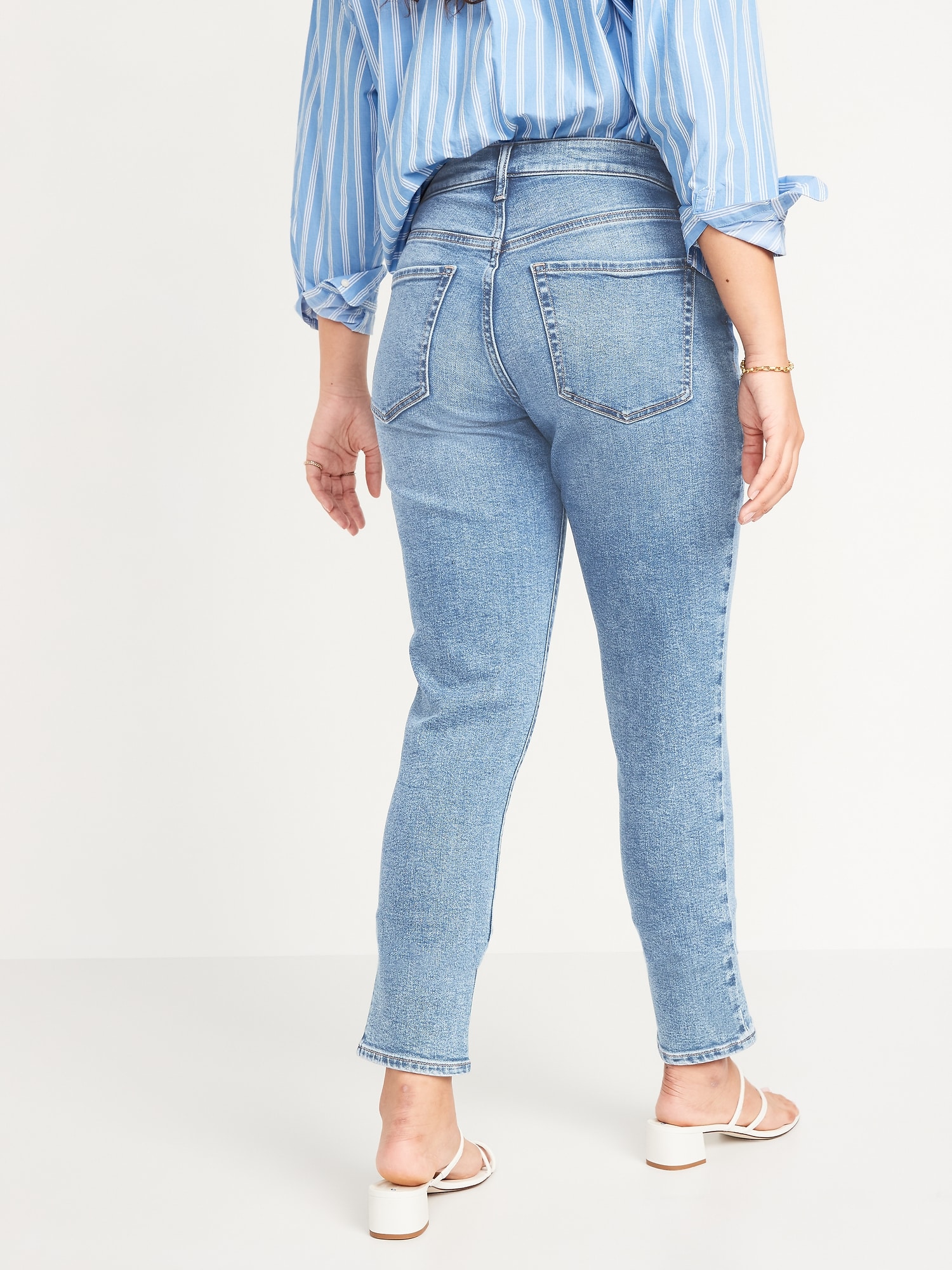 Curvy High-Waisted OG Straight Jeans for Women