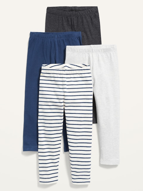 Legging pleine longueur pour Toute-petite Fille (paquet de 4)