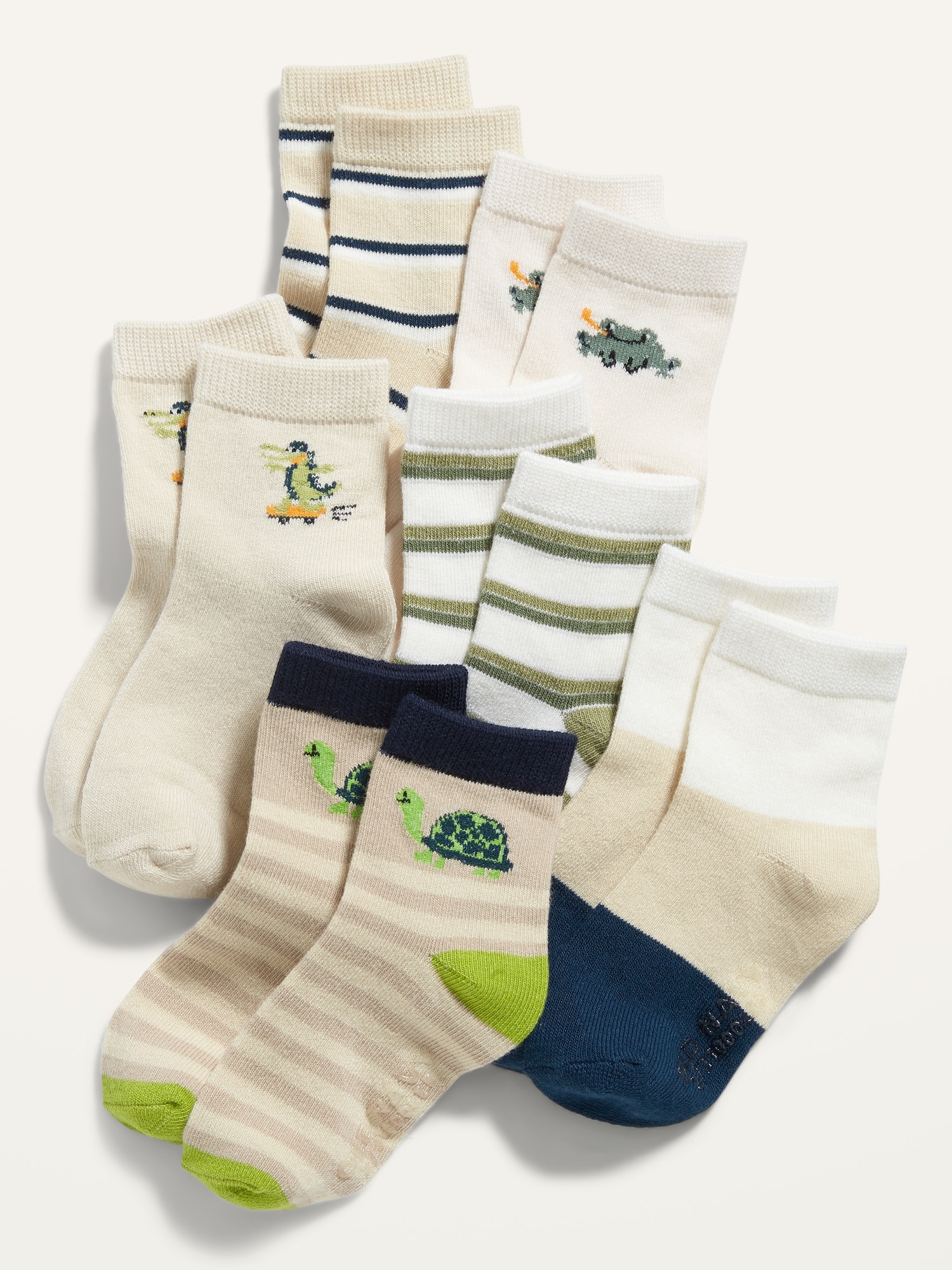 Unisex Crew Socks 6-Pack for Toddler & Baby | Old Navy