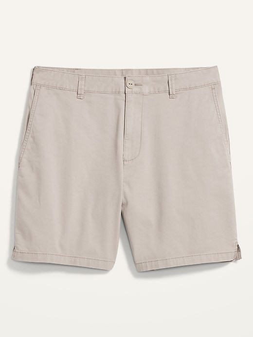 View large product image 2 of 2. Slim Chino Shorts -- 7-inch inseam