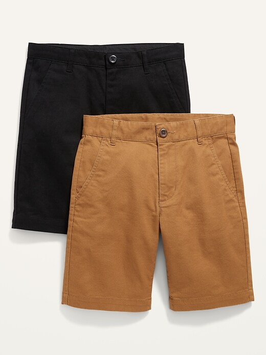 Knee Length Straight Uniform Shorts 2 Pack for Boys Old Navy