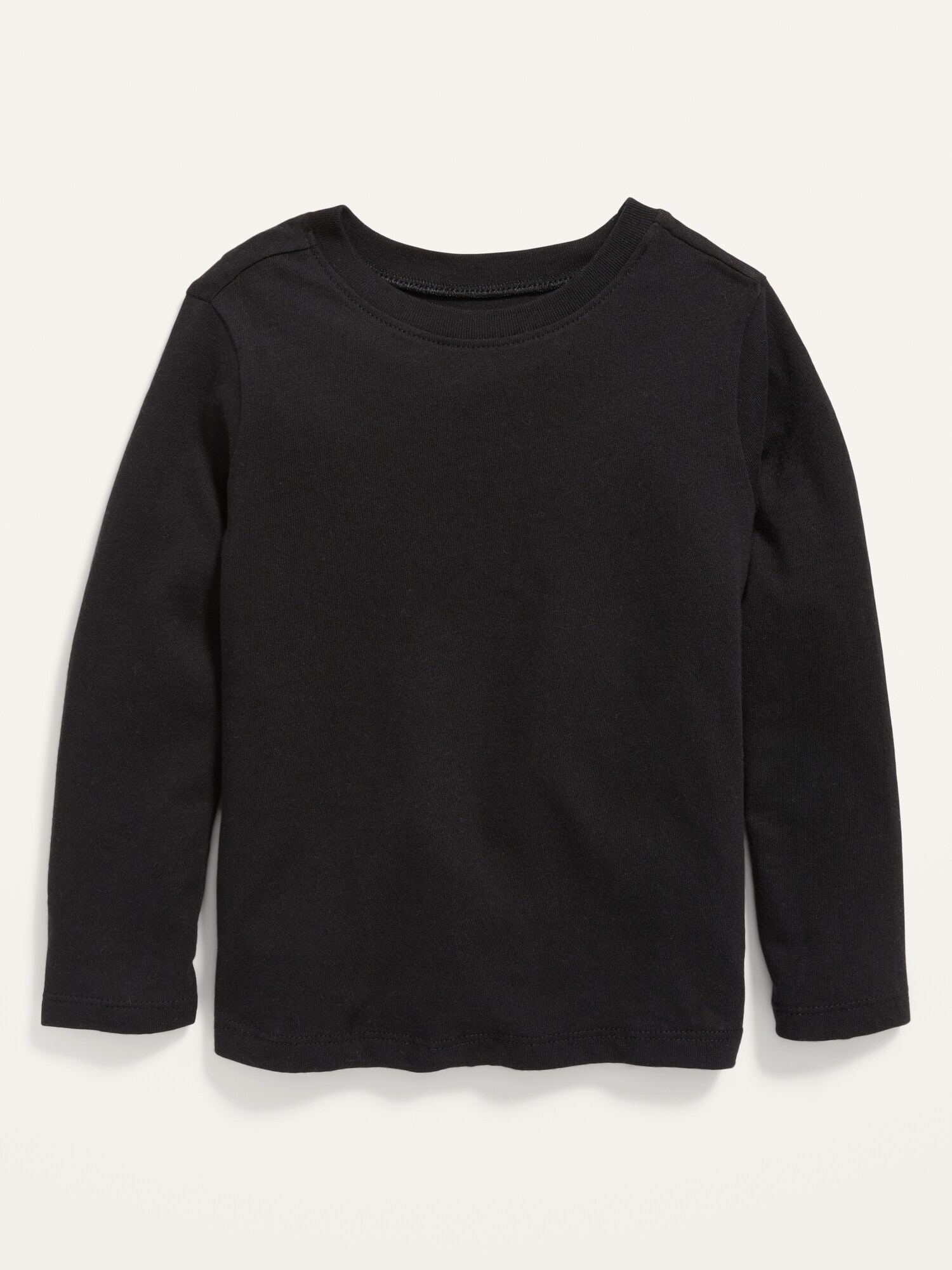 Black long sleeve 2024 t shirt child