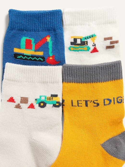 Unisex Crew Socks 8Pack for Toddler & Baby Old Navy